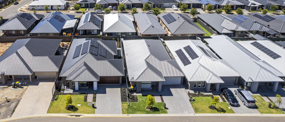 Photo: Housing development in outer suburban Adelaide